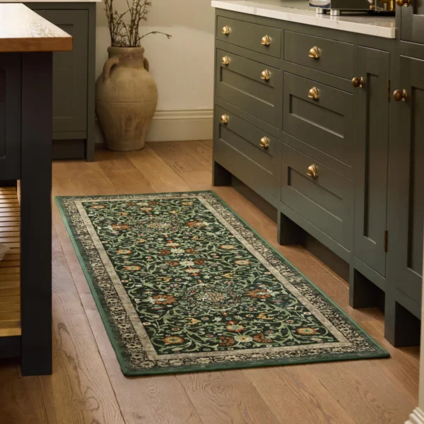 Tapis Lavable Couloir Country Paisley