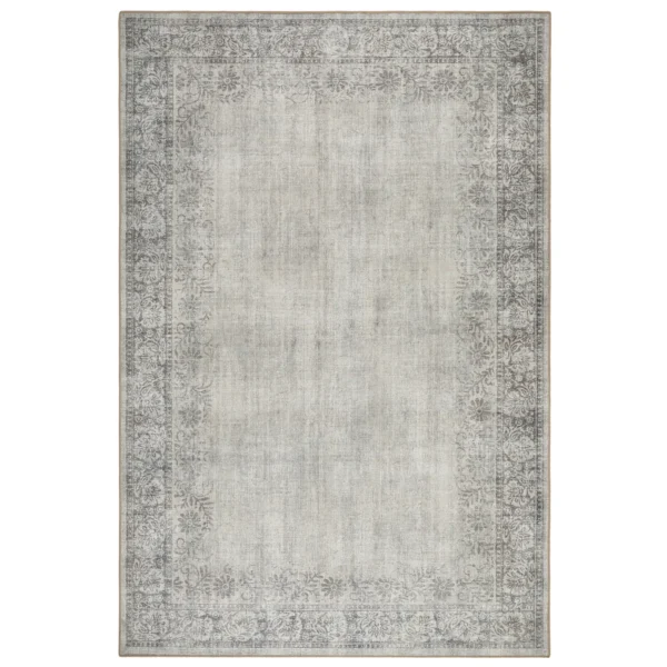 Tapis Lavable Bordure Brocart