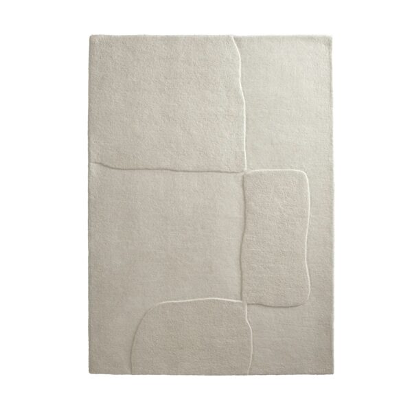Tapis Moderniste Minérale Beige