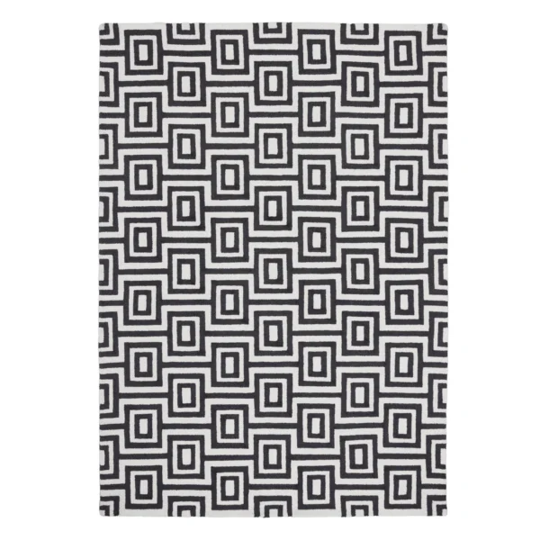 Tapis Moderne labyrinthe Laine