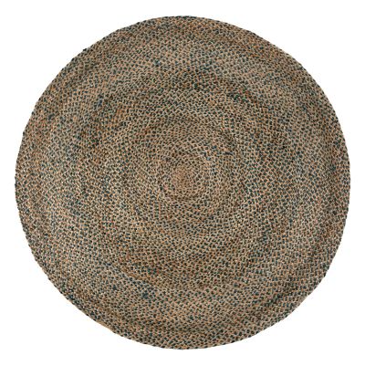 Tapis Naturel Rond Elliot Vert