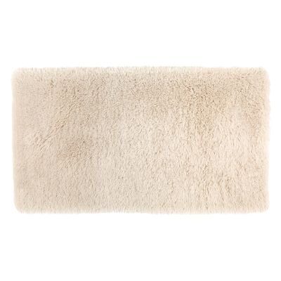 Tapis à Poils Longs Fourrure Beige Billy